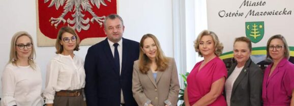 Minister funduszy i Polityki Regionalnej Katarzyna Pełczyńska-Nałęcz z wizytą w Ostrowi Mazowieckiej