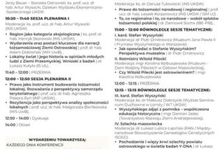 Konferencja Kształtowanie tożsamości lokalnej – zasoby kulturowe Ziemi Ostrowskiej