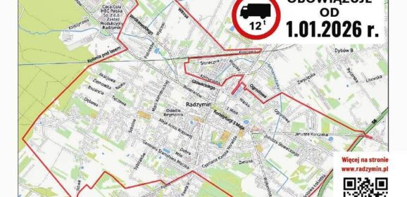Radzymin wprowadza zakaz wjazdu ciężarówek do centrum