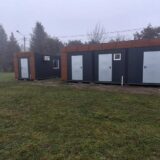 Szatnie kontenerowe w Andrzejewie