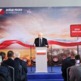 Spotkanie programowe PiS w Starym Lubotyniu z udziałem prezesa Jarosława Kaczyńskiego