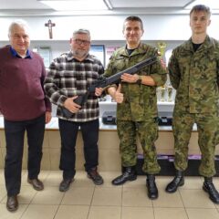 Wystrzałowy dar od SALWY dla ząbkowskich Strzelców