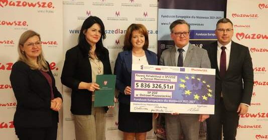 Niemal 6 mln zł z UE na doposażenie dla SPZZOZ w Ostrowi Mazowieckiej!