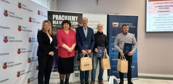 Nagrodzono Hodowców bydła mlecznego z terenu gminy Andrzejewo