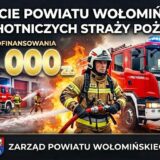Rekordowe wsparcie dla strażaków-ochotników – Powiat Wołomiński dzieli środki według aktywności jednostek