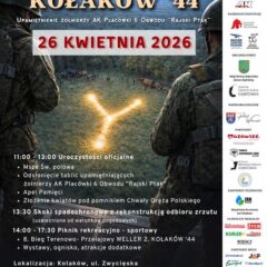 Wieczorna lekcja patriotyzmu w Kołakowie. Obchody 82. rocznicy Operacji Lotniczej „Weller 2”