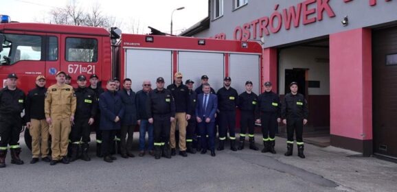 Uroczyste otwarcie Posterunku JRG Państwowej Straży Pożarnej