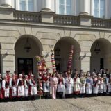 Poseł Marcin Grabowski na Niedzieli Palmowej świątecznym z Pierwszą Damą w Pałacu Prezydenckim