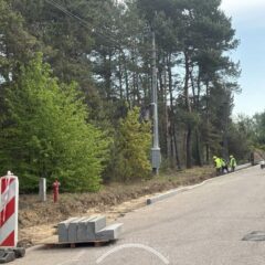 Rozpoczęły się prace budowlane związane z realizacją zadania pn. „Budowa chodnika w Małkini Dolnej”