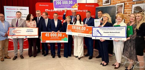 Samorząd Mazowsza wspiera inwestycje w Powiecie Wołomińskim