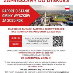 Raport o Stanie Gminy Wyszków