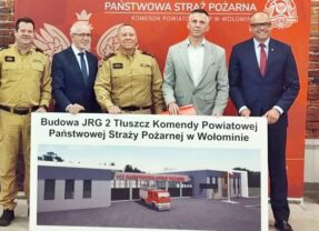 Bezpieczniejszy Powiat Wołomiński – Umowa na budowę JRG Tłuszcz podpisana!