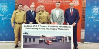 Bezpieczniejszy Powiat Wołomiński – Umowa na budowę JRG Tłuszcz podpisana!