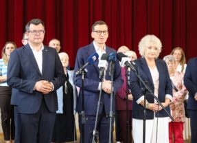 Mateusz Morawiecki były premier i lider Stowarzyszenia ROZWÓJ+ gościł w Jadowie