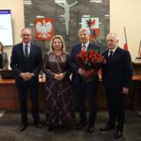Uroczyste podziękowanie dla p. Artura Skóry, wieloletniego Dyrektora SPZOZ w Węgrowie